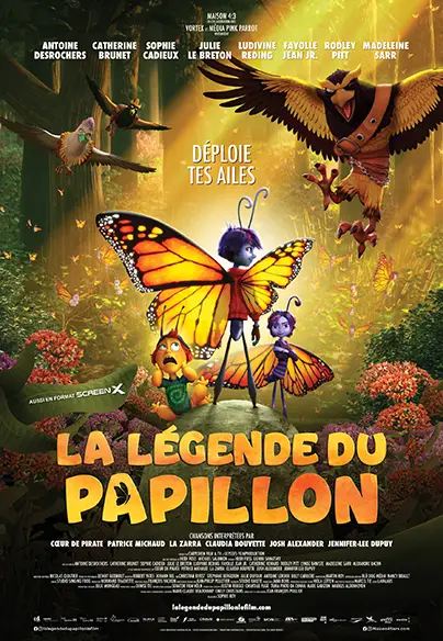 Affiche du film La Légende du Papillon